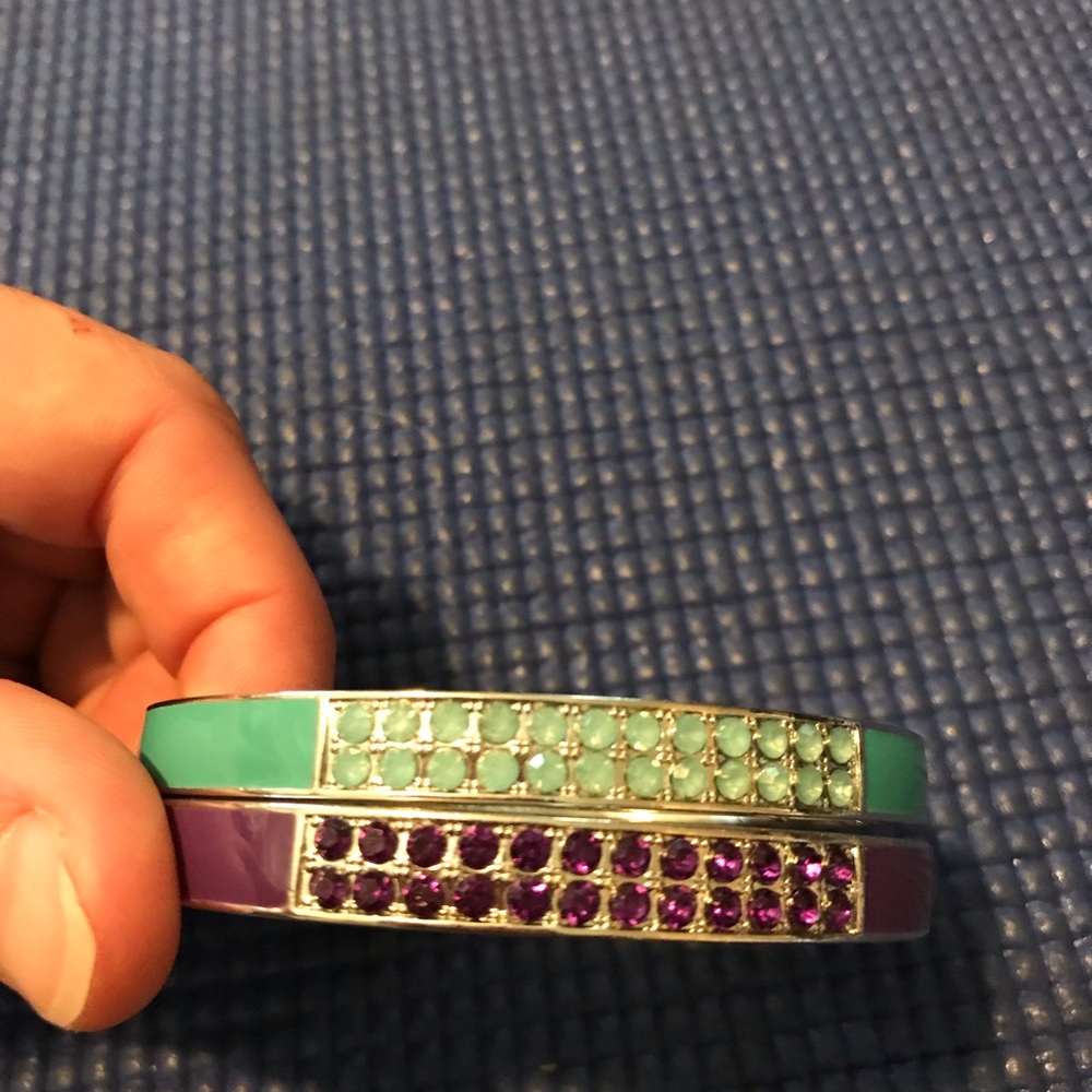 Stretchy bangle bracelets